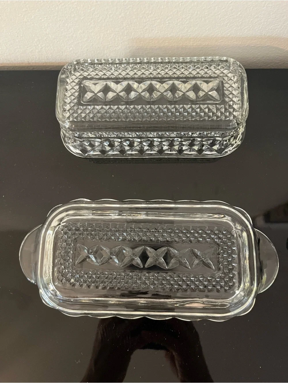Vintage Anchor Hocking Wexford Clear Glass  1/4